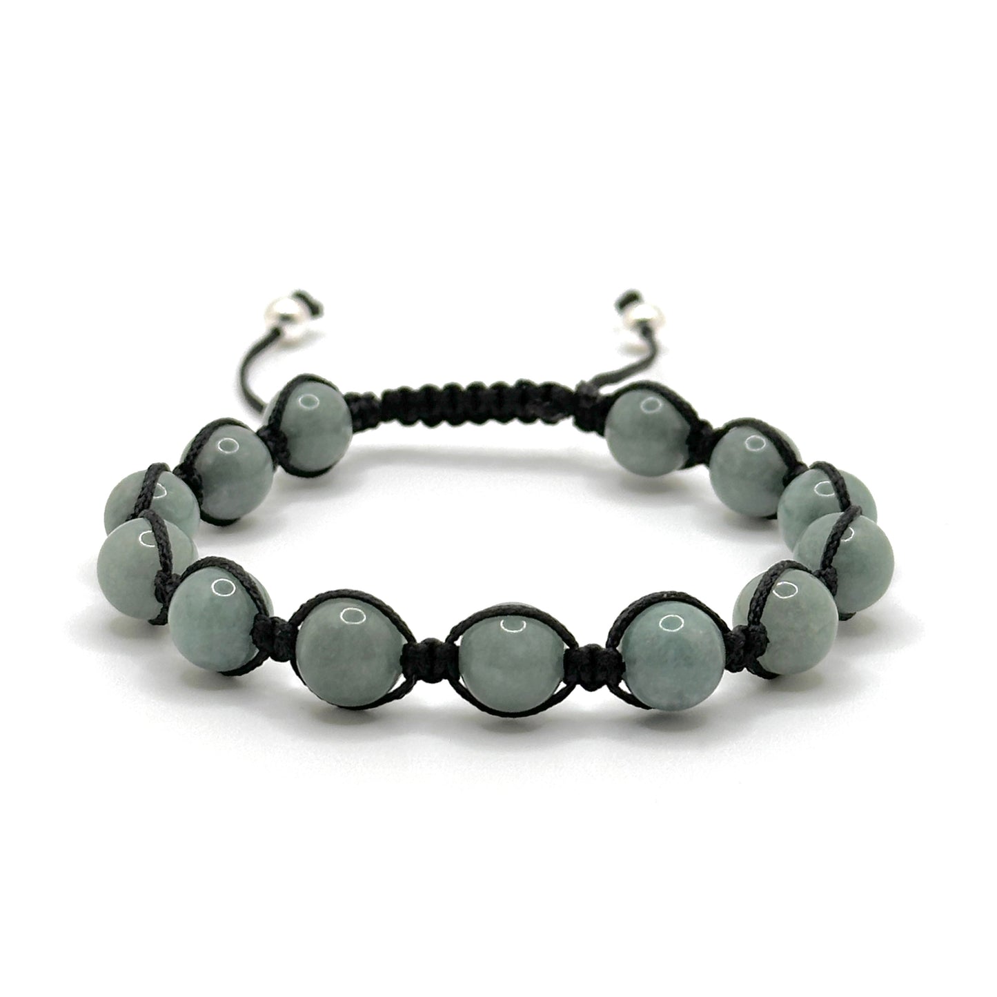 Sky Stone Jade Makramee Bracelet