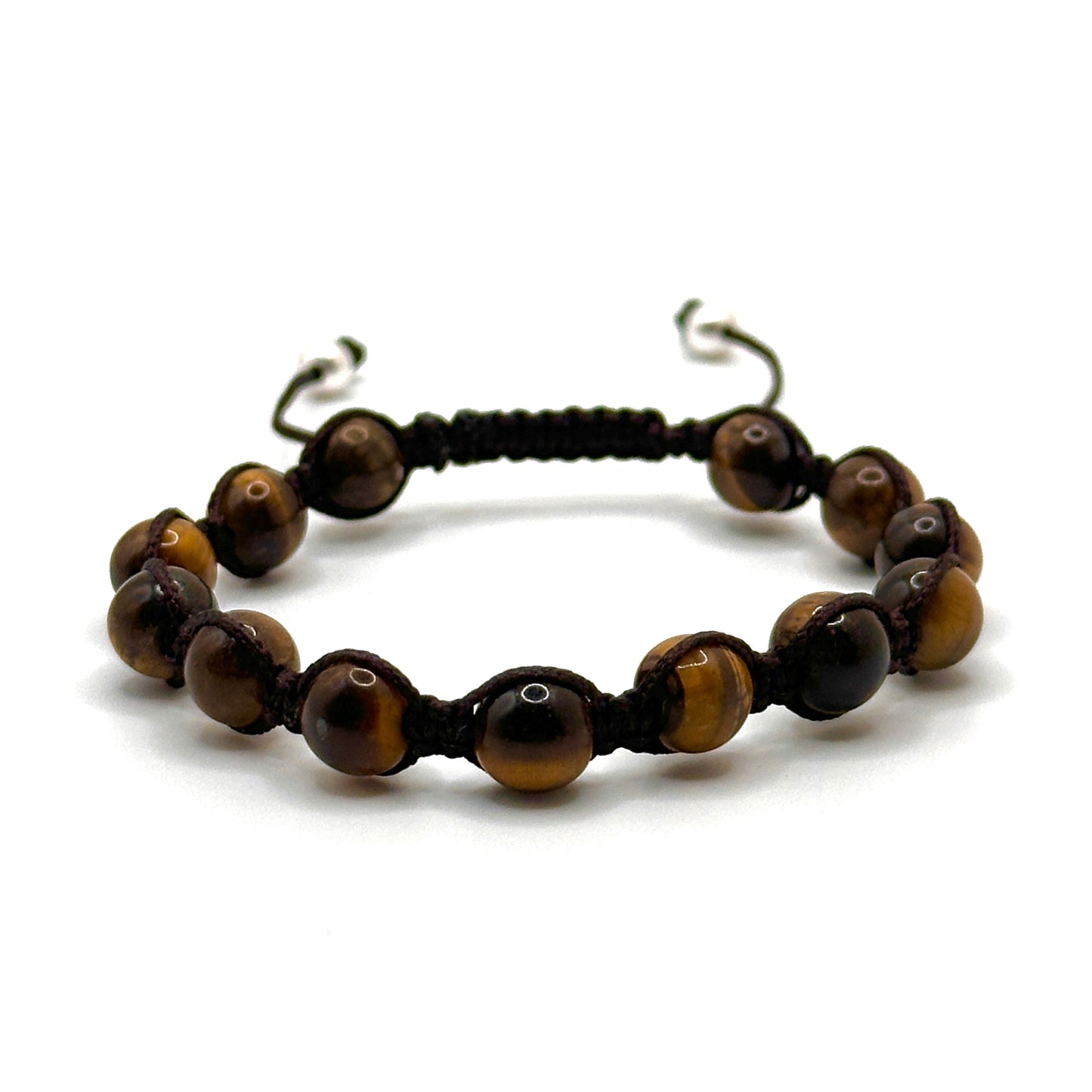 Tigers Eye Makramee Bracelet