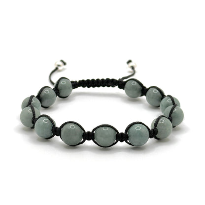 Sky Stone Jade Makramee Bracelet